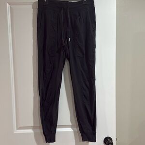 Lululemon black dance studio joggers